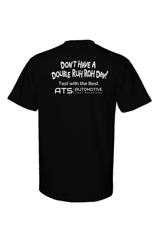 ATS Black Double Ruh Roh T-Shirt